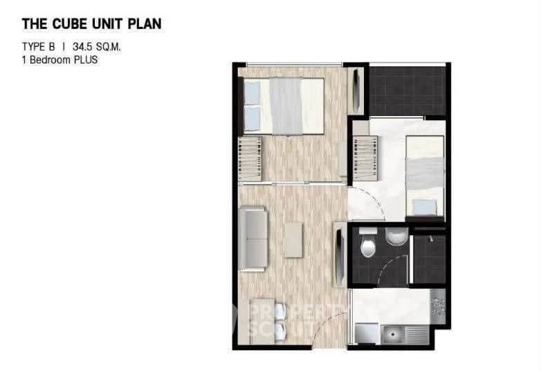picture 1-BR At The Cube Urban Sathorn - Chan Near BTS Saphan Taksin (ID 3195429) - 10/10