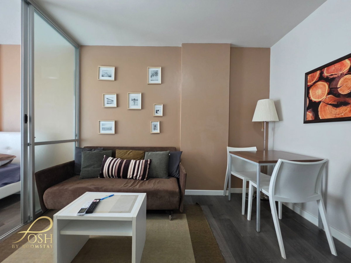 picture For Rent | dCondo Mine, Kathu Studio room with pool view, fully furnished and equipped with appliances.  - 4/22