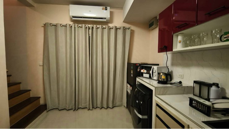 รูป ให้เช่า Rent ทาว์นเฮ้าส์ พร้อมเฟอร์นิเจอร์ใกล้ ABAC สุวรรณภูมิ - รูปที่ 8/12