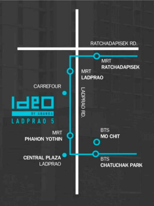 รูป 🟢ER26406 🟢ให้เช่า / For Rent IDEO Ladprao 5 💰 ราคา 16,000 บาท/เดือน - รูปที่ 18/19