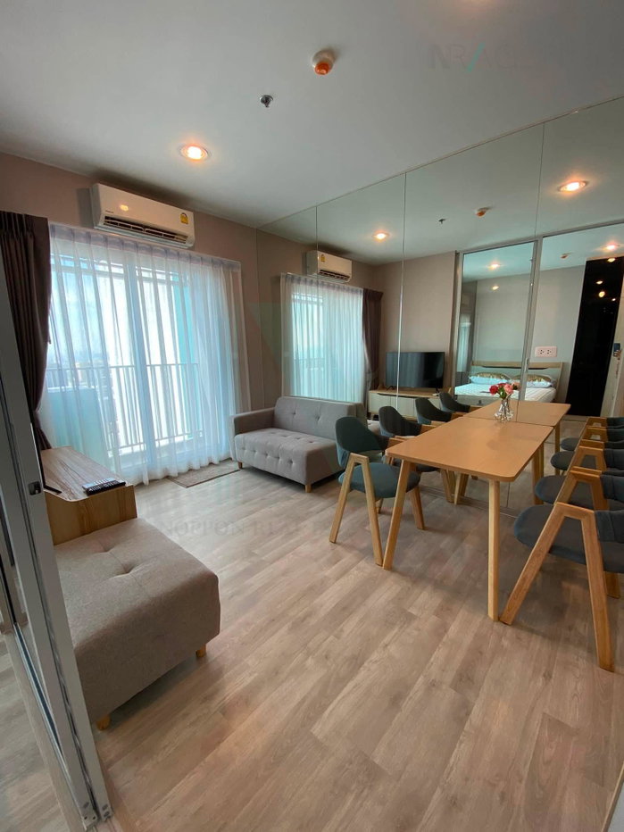 รูป ให้เช่าคอนโด นิช โมโน รามคําแหง อาคาร A22 ชั้น 22 1 ห้องนอน ขนาด 28.75 ตรม ใกล้ The Mall บางกะปิ - รูปที่ 3/8