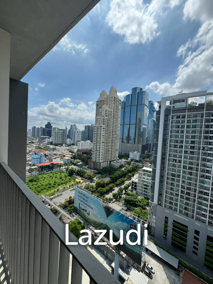 รูป 38.5 sqm high-floor 1-bedroom condo at Nara 9 Sathorn Bangkok - รูปที่ 24/25