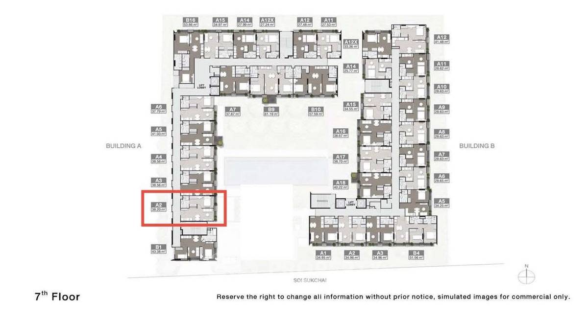 รูป คอนโด 1 ห้องนอน Noble Ambience Sukhumvit 42 ใกล้ BTS เอกมัย (ID 3195709) - รูปที่ 13/13