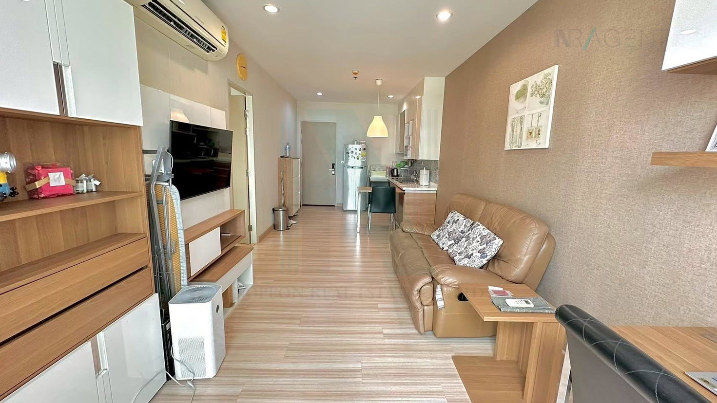 รูป ให้เช่าคอนโด เดอะ โฮเทล เซอร์วิส คอนโด อาคาร 1 ชั้น 14 1 ห้องนอน ขนาด 50 ตรม ใกล้ เซ็นทรัล พลาซ่า รัตนาธิเบศร์ - รูปที่ 1/8