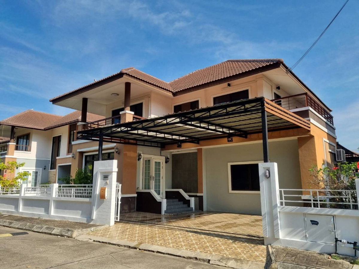 รูป บ้านเดี่ยว 2 ชั้น ให้เช่า 3 ห้องนอน 3 ห้องน้ำ โครงการหมู่บ้านกุลพันธ์วิลล์ 9 หางดง เชียงใหม่ ใกล้โรงเรียนนานาชาติลานนา (R1439) T.0946511456 - รูปที่ 1/13