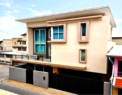 เช่าบ้านเดี่ยว ถนนรัชดา-รามอินทรา : ให้เช่าบ้านเดี่ยว / โฮมออฟฟิศ 3 ชั้น ซอยรามอินทรา 73 ห่าง MRT คู้บอน 500 เมตร / เฟอร์นิเจอร์ครบ / อยู่อาศัย หรือ Home office จดบริษัทได้