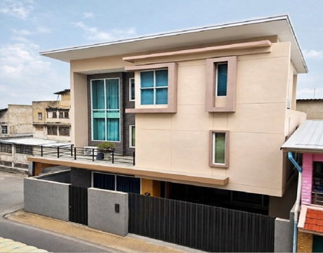 ให้เช่าบ้านเดี่ยว / โฮมออฟฟิศ 3 ชั้น ซอยรามอินทรา 73 ห่าง MRT คู้บอน 500 เมตร / เฟอร์นิเจอร์ครบ / อยู่อาศัย หรือ Home office จดบริษัทได้
