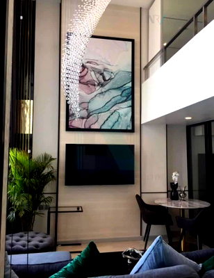 Condos for rent : 🚩 For Rent Condo KNIGHTSBRIDGE PRIME SATHORN Building 1, Floor 41,Duplex, Room size 37.00 sqm