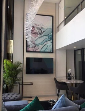 🚩 For Rent Condo KNIGHTSBRIDGE PRIME SATHORN Building 1, Floor 41,Duplex, Room size 37.00 sqm