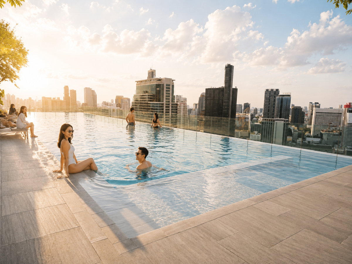 picture CONDO SELL WITH TENANT (Yield 7.5%) — TRIPLE Y RESIDENCE Direct MRT Samyan Access | Above Samyan Mitrtown - 11/15
