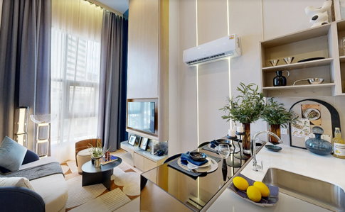 The Base Urban Rama 9 1ห้องนอน Loft  ราคาพิเศษ  โปรโมชั่นจากโครงการ 