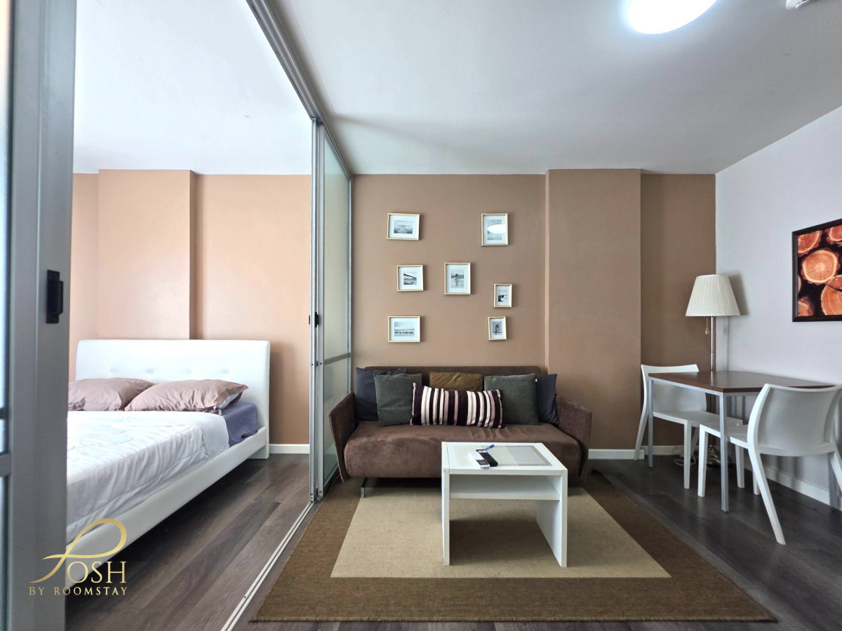 picture For Rent | dCondo Mine, Kathu Studio room with pool view, fully furnished and equipped with appliances.  - 2/22