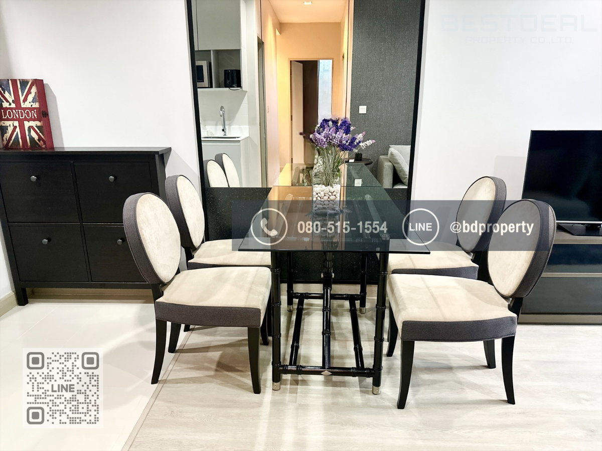 รูป Bestdeal ให้เช่า Duplex 2 Bed ห้องสวย Fully Furnished พร้อมเข้าอยู่ ราคา 26,000 เดือนเท่านั้น ใกล้MRT และ เซ็นทรัลพระราม 9 เพียง 80 ม. - รูปที่ 3/17