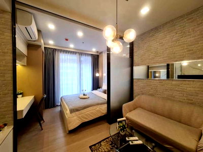 Condos for rent : PFD-08954 Condo for rent One Nine Five Asoke-Rama 9 minimalist style room, fully furnished, ready to move in, near MRT Rama 9 🏙️✨