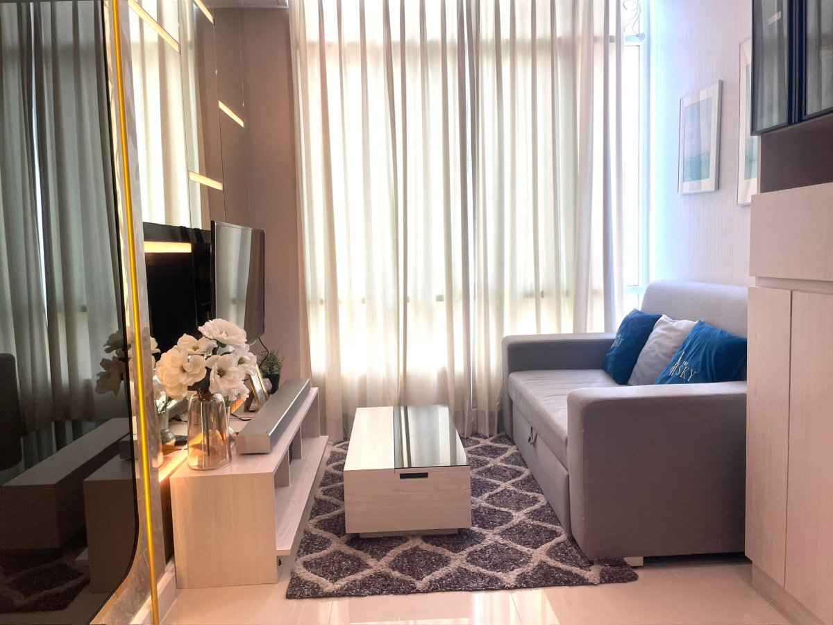 picture [VR0695] 🔥 17,000/Month | The Sky Sukhumvit 34.75 sqm 1BR Separated Kitchen High-End Built-in  Only 300M to BTS Udom Suk! 🔥 - 16/18