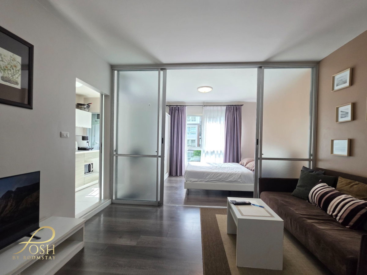 picture For Rent | dCondo Mine, Kathu Studio room with pool view, fully furnished and equipped with appliances.  - 12/22
