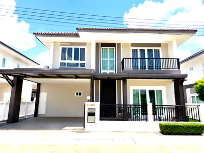 ขายบ้านเดี่ยว : 🔥 บ้านเดี่ยว 2 ชั้น ฟังก์ชันใหญ่ โซนลำลูกกา คลอง 8 เพียง 4.555 ล้านบาท! 🔥