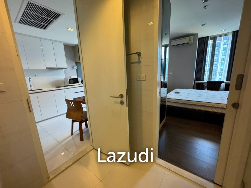 รูป 38.5 sqm high-floor 1-bedroom condo at Nara 9 Sathorn Bangkok - รูปที่ 19/25