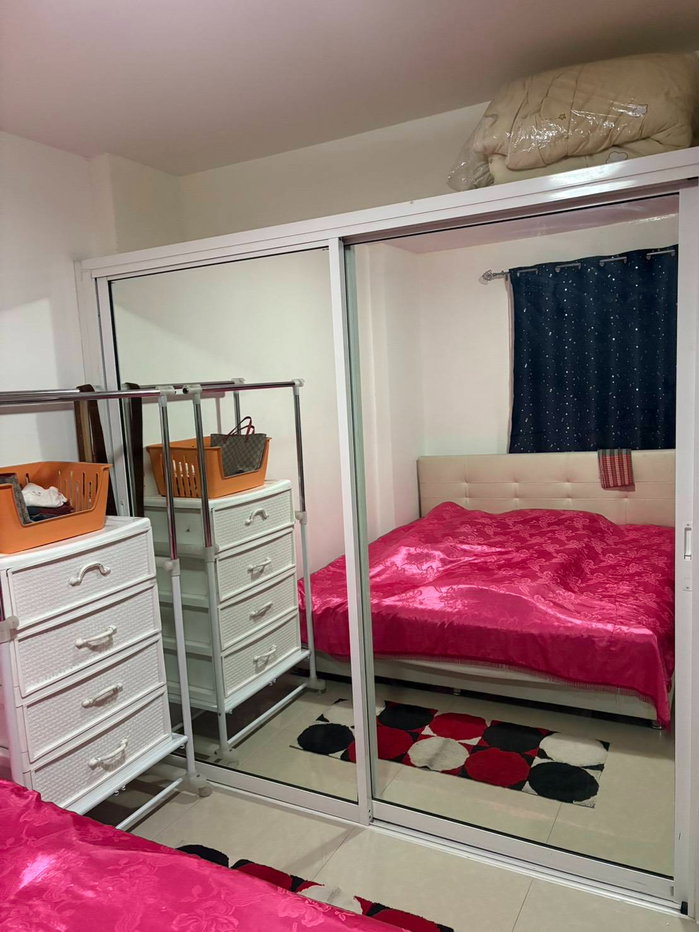 รูป ขายคอนโดอัสกาญจน์ (รามคำแหง 147/2) 39 ตรม. 1ห้องนอน 1ห้องน้ำ พร้อมอยู่ เฟอร์+เครื่องไฟฟ้า 2 แอร์ ทำเลดี เดินทางสะดวก ขาย 1.2 ล้าน โทร 093-9594717 - รูปที่ 2/9