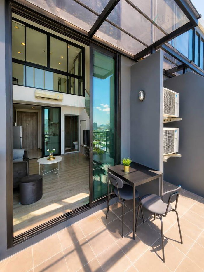 picture 🎉 For Rent Condo KNIGHTSBRIDGE COLLAGE SUKHUMVIT 107 Building 1, Floor 24,Duplex, Room size 60 sqm - 8/8
