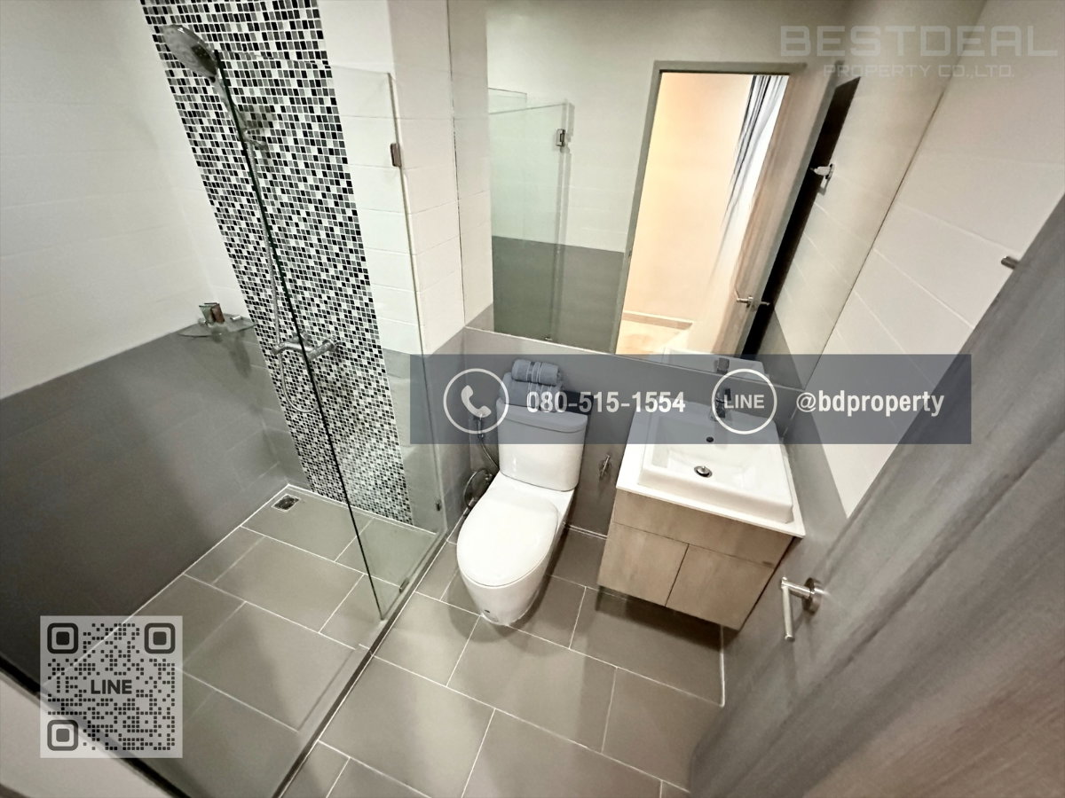 รูป Bestdeal ให้เช่า Duplex 2 Bed ห้องสวย Fully Furnished พร้อมเข้าอยู่ ราคา 26,000 เดือนเท่านั้น ใกล้MRT และ เซ็นทรัลพระราม 9 เพียง 80 ม. - รูปที่ 15/17