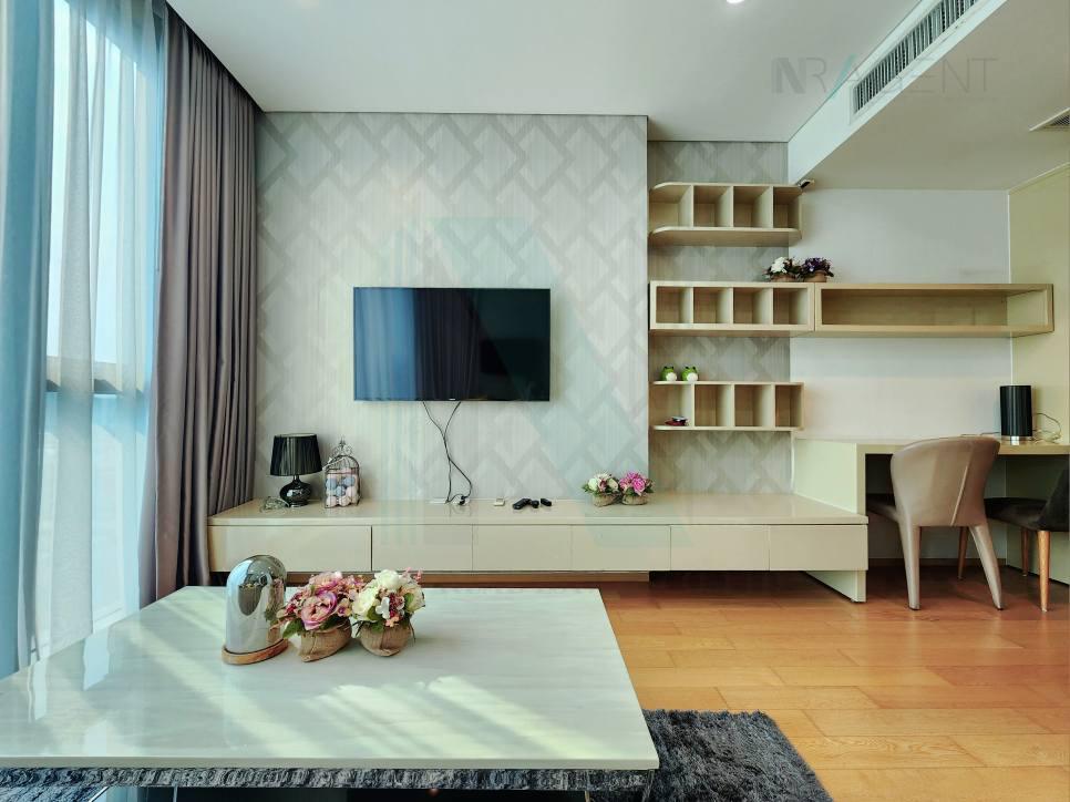 รูป 🔺 ให้เช่าคอนโด เดอะ บรีส นราธิวาส อาคาร 1 ชั้น 14 1 ห้องนอน ขนาด 45.00 ตรม ใกล้ เทสโก้ โลตัส พระราม 3 - รูปที่ 3/8