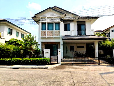 Houses for rent Bangkok : For Rent 2-story House MANTANA LAKE WATCHARAPOL 3 bedroom 3 bathroom