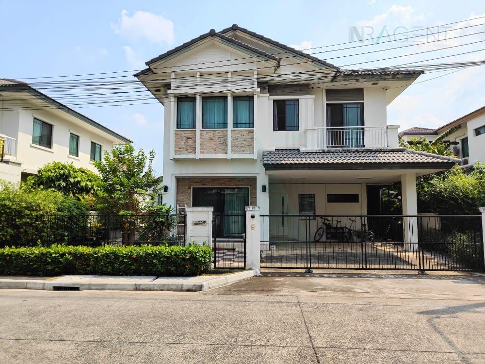 รูป ให้เช่าบ้านเดี่ยว 2 ชั้น มัณฑนา เลค วัชรพล 3 ห้องนอน 3 ห้องน้ำ - รูปที่ 1/8