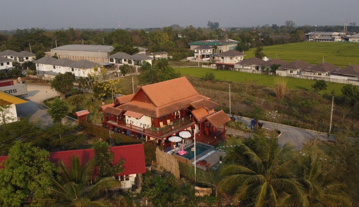รูป 🏡✨ ให้เช่าบ้านเรือนไทยไม้สัก พร้อมสระว่ายน้ำส่วนตัว | หางดง เชียงใหม่ ✨🏡 - รูปที่ 3/13