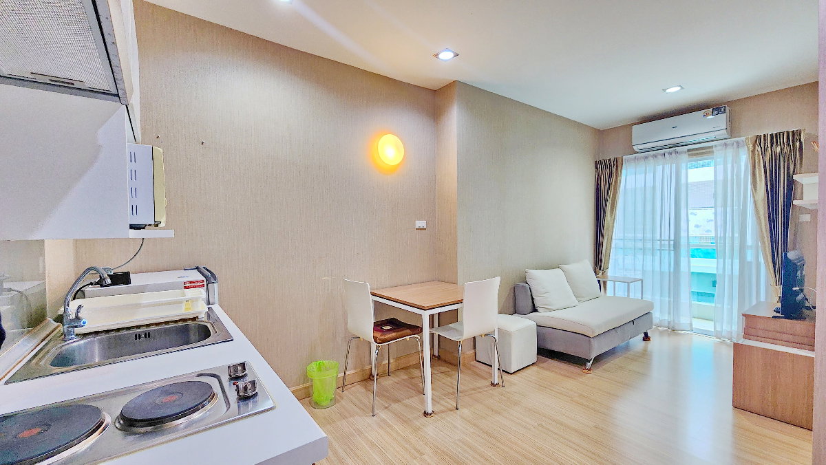 รูป คอนโด ให้เช่า ใกล้ รพ. เชียงใหม่ เพียง 300 ม.ห้องมุม 34 ตรม. เฟอร์ครบ พร้อมอยู่ฟิตเนส สระว่ายน้ำ @One Plus สวนดอก 5  - รูปที่ 12/21