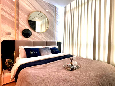 คอนโดให้เช่า : The Sky Sukhumvit ห้องสวย ราคาดี สอบถามเพิ่มเติมได้ที่ Line @condorental