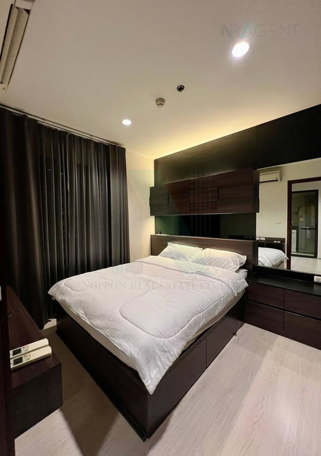 รูป 🚩 ให้เช่าคอนโด ริทึ่ม อโศก อาคาร 1 ชั้น 12A 1 ห้องนอน ขนาด 31 ตรม ใกล้ เซ็นทรัล พระราม 9 - รูปที่ 3/8