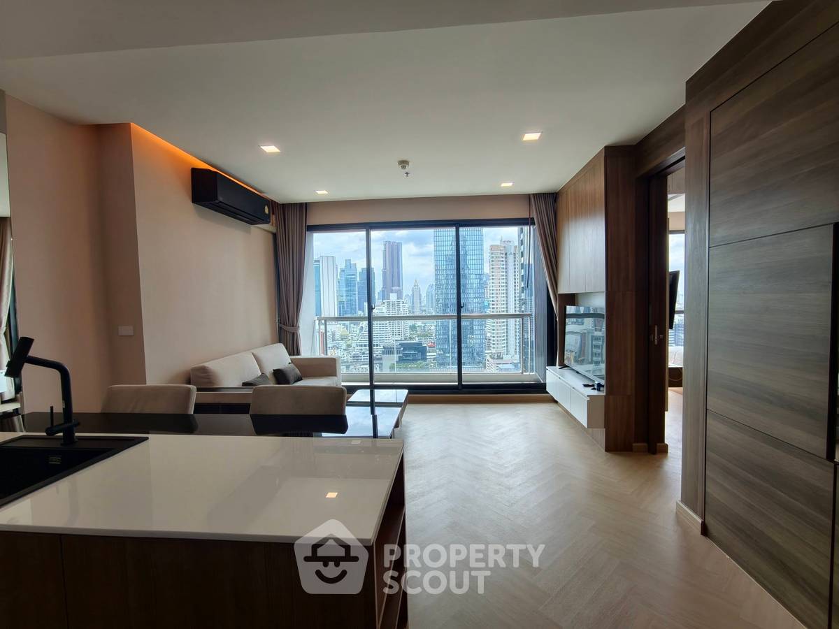 picture 27th-Floor 1-BR At The Address Sathorn, 200m To BTS Saint Louis (ID 3198213) - 1/19