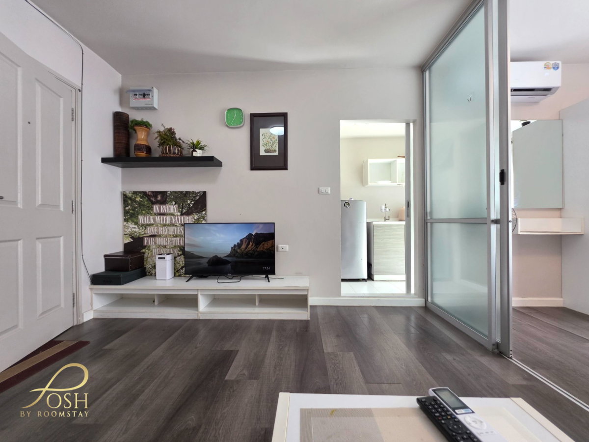 picture For Rent | dCondo Mine, Kathu Studio room with pool view, fully furnished and equipped with appliances.  - 6/22