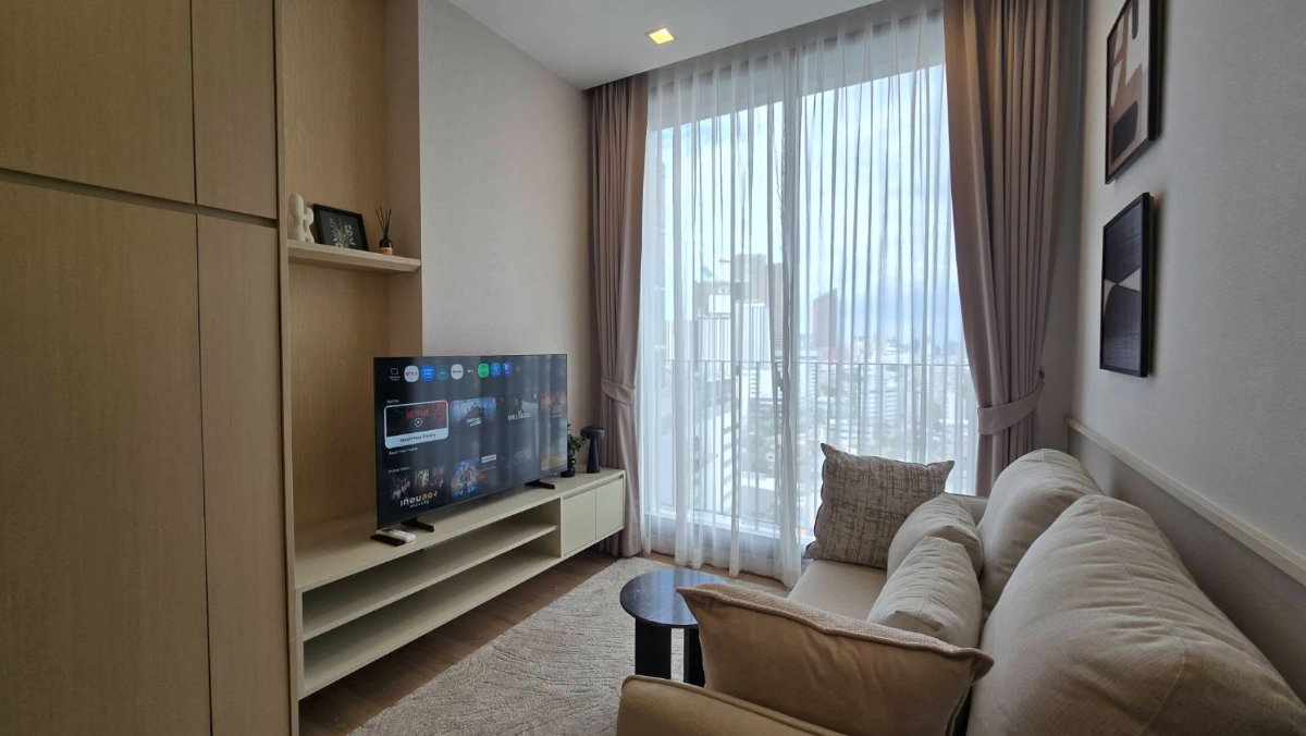 รูป 📢 [ให้เช่า] ✨โนเบิล อราวด์ อารีย์ 1 ห้องนอน 35 ตร.ม. ชั้นสูง วิวเมืองโล่ง ไม่บล็อกวิว ติด BTS อารีย์ หน้าโครงการ เดินทางสะดวก  - รูปที่ 3/14