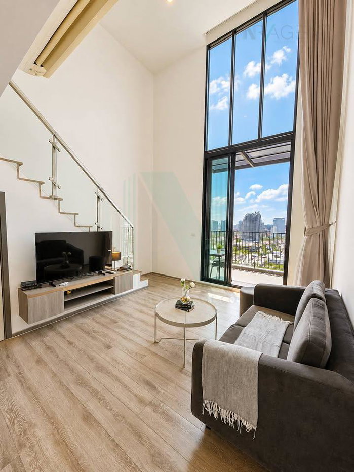 picture 🎊 For Rent Condo KNIGHTSBRIDGE COLLAGE SUKHUMVIT 107 Building 1, Floor 24,Duplex, Room size 60 sqm - 5/8