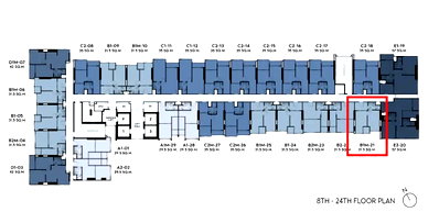 ขายคอนโด : คอนโด 1-ห้องนอน ที่ ไลฟ์ เจริญนคร-สาทร ใกล้ BTS กรุงธนบุรี (ID 3195549)