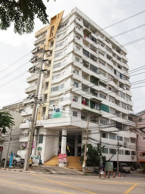 รูป ขายคอนโดพร้อมผู้เช่า โครงการ ประชาสุขเพลส ใกล้ มจธ. (บางมด) ห้องใหญ่ 42 ตร.ม. - รูปที่ 1/10