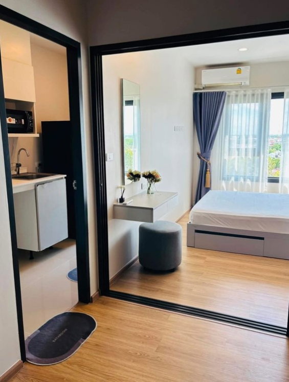 รูป  🏤 🏤 🏤ให้เช่า ESCENT Rayong 🏦 Escent 2 ชั้น 6วิวตลาดน้ำ🏤 🏤 🏤 - รูปที่ 5/18