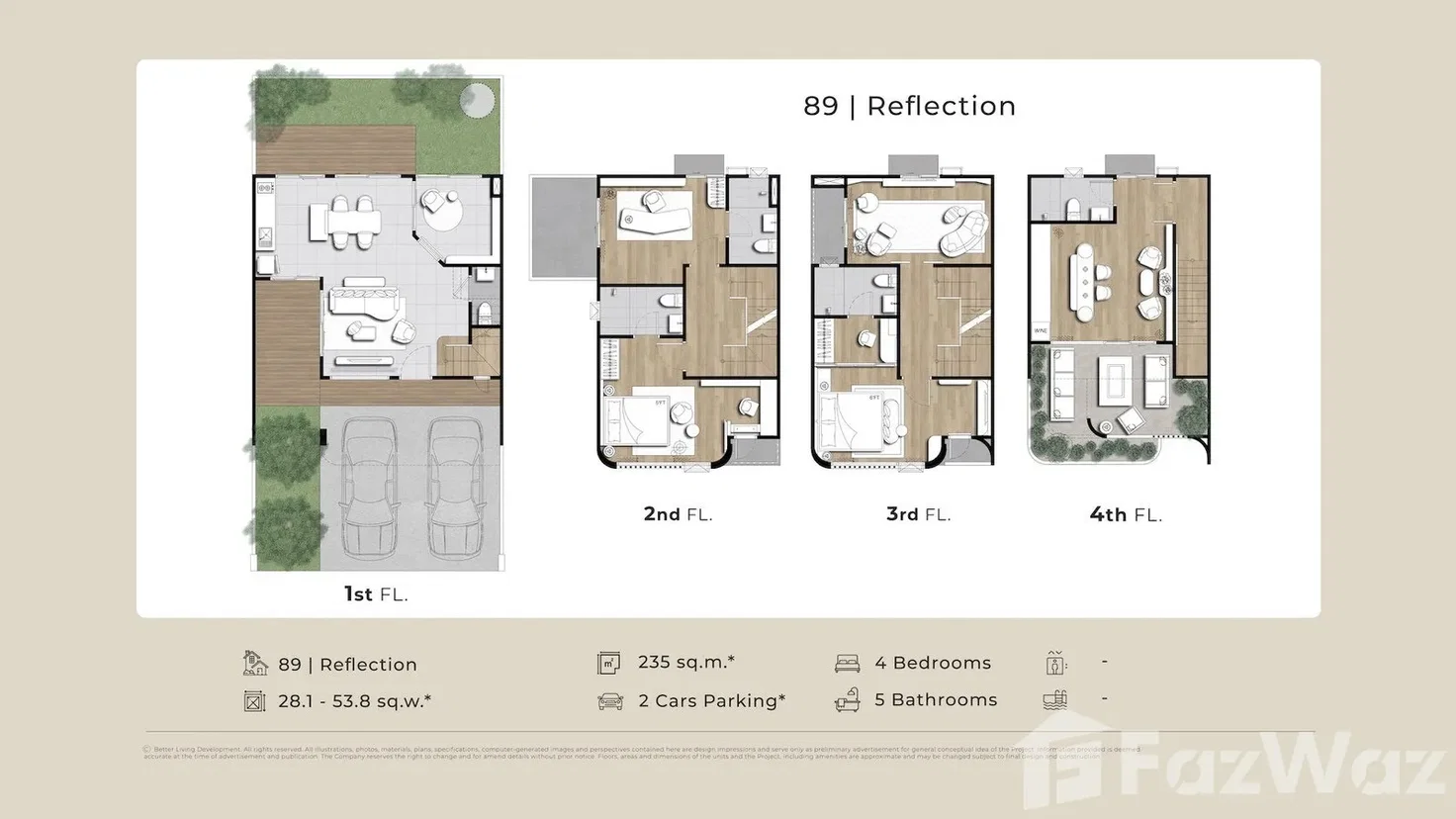รูป บ้านเดี่ยวให้เช่า 5 ห้องนอน ในโครงการ 89 เรสซิเดนซ์ รัชดา - พระราม 9 6680102 - รูปที่ 5/30
