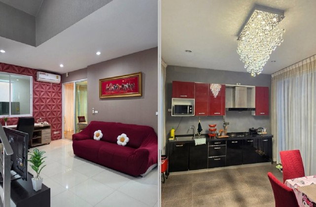 รูป ให้เช่าบ้านเดี่ยว / โฮมออฟฟิศ 3 ชั้น ซอยรามอินทรา 73 ห่าง MRT คู้บอน 500 เมตร / เฟอร์นิเจอร์ครบ / อยู่อาศัย หรือ Home office จดบริษัทได้ - รูปที่ 7/12