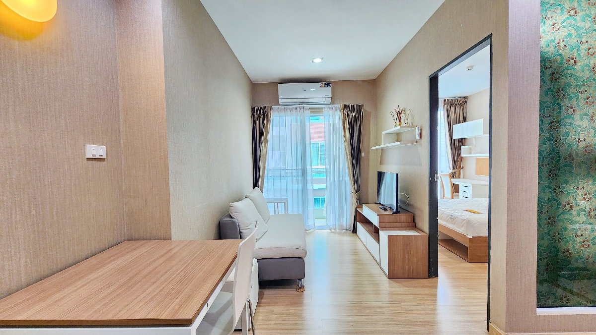 รูป คอนโด ให้เช่า ใกล้ รพ. เชียงใหม่ เพียง 300 ม.ห้องมุม 34 ตรม. เฟอร์ครบ พร้อมอยู่ฟิตเนส สระว่ายน้ำ @One Plus สวนดอก 5  - รูปที่ 14/21