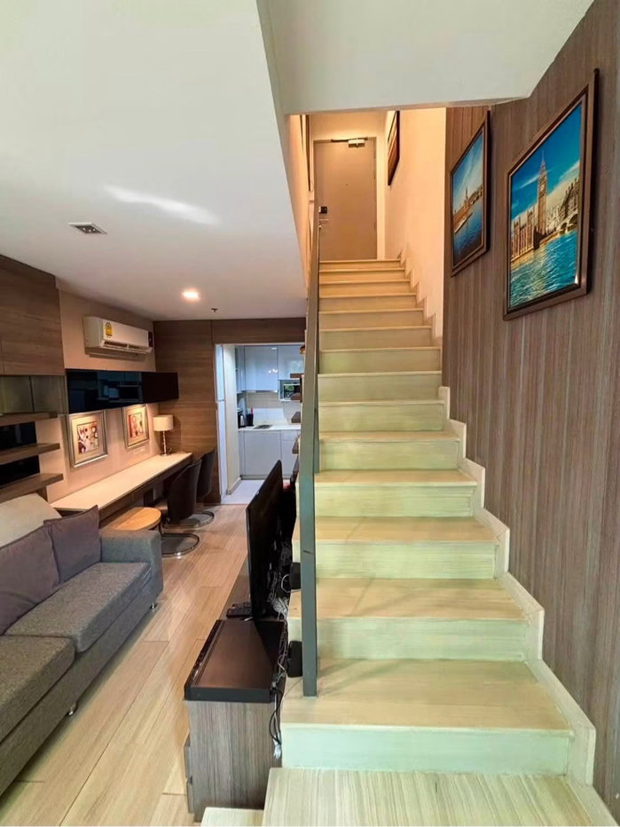 รูป 🔥 ให้เช่า Ideo Mobi Sukhumvit 81 | Duplex Pool Access 43 ตร.ม. ชั้น 4–5 | 28,000 บาท/เดือน - รูปที่ 4/10