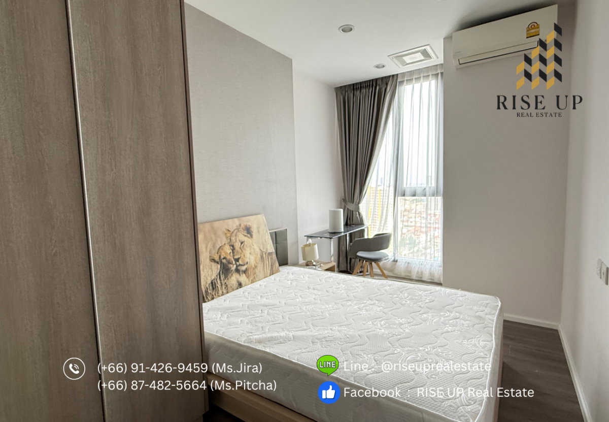 รูป ปล่อยเช่า 📣 Whizdom Essence Condo, 1 ห้องนอน 1 ห้องน้ำ, ขนาด 35 ตร.ม. 🔥17,000 บาท/เดือน🔥 - รูปที่ 6/10