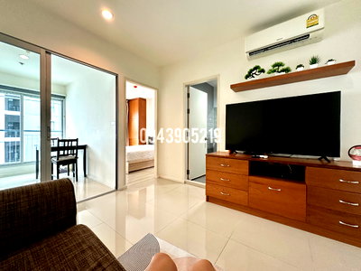 คอนโดให้เช่า : Aspire sukhumvit 48☎️ มีทีวีตู้เย็น✨✅ 1 bed‼️ only 12500/ month ‼️