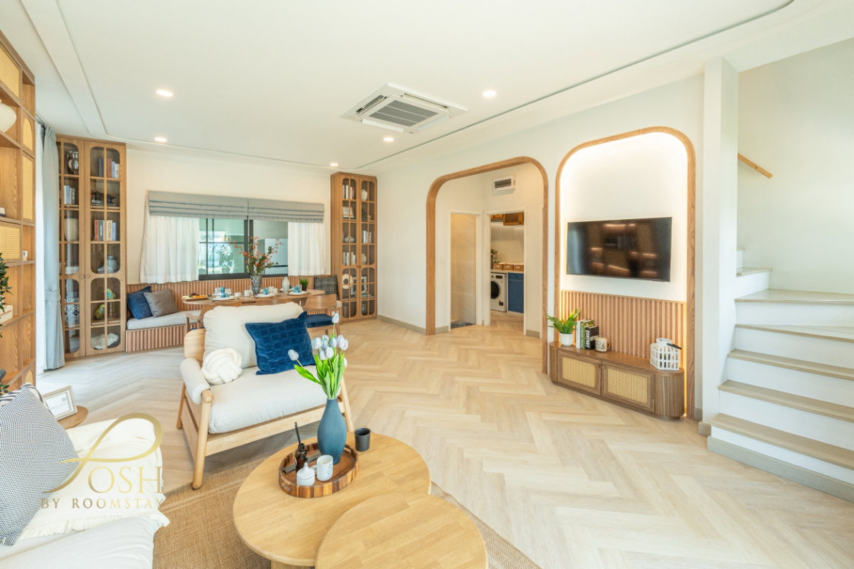 รูป The Breeze บ้านแฝดสร้างใหม่ by The Wish 3 ป่าคลอก บ้านที่ออกแบบมาให้ “พื้นที่” มากกว่าการอยู่อาศัย  ราคาคุ้มกว่า จองวันนี้พร้อมรับสิทธิพิเศษ - รูปที่ 12/35