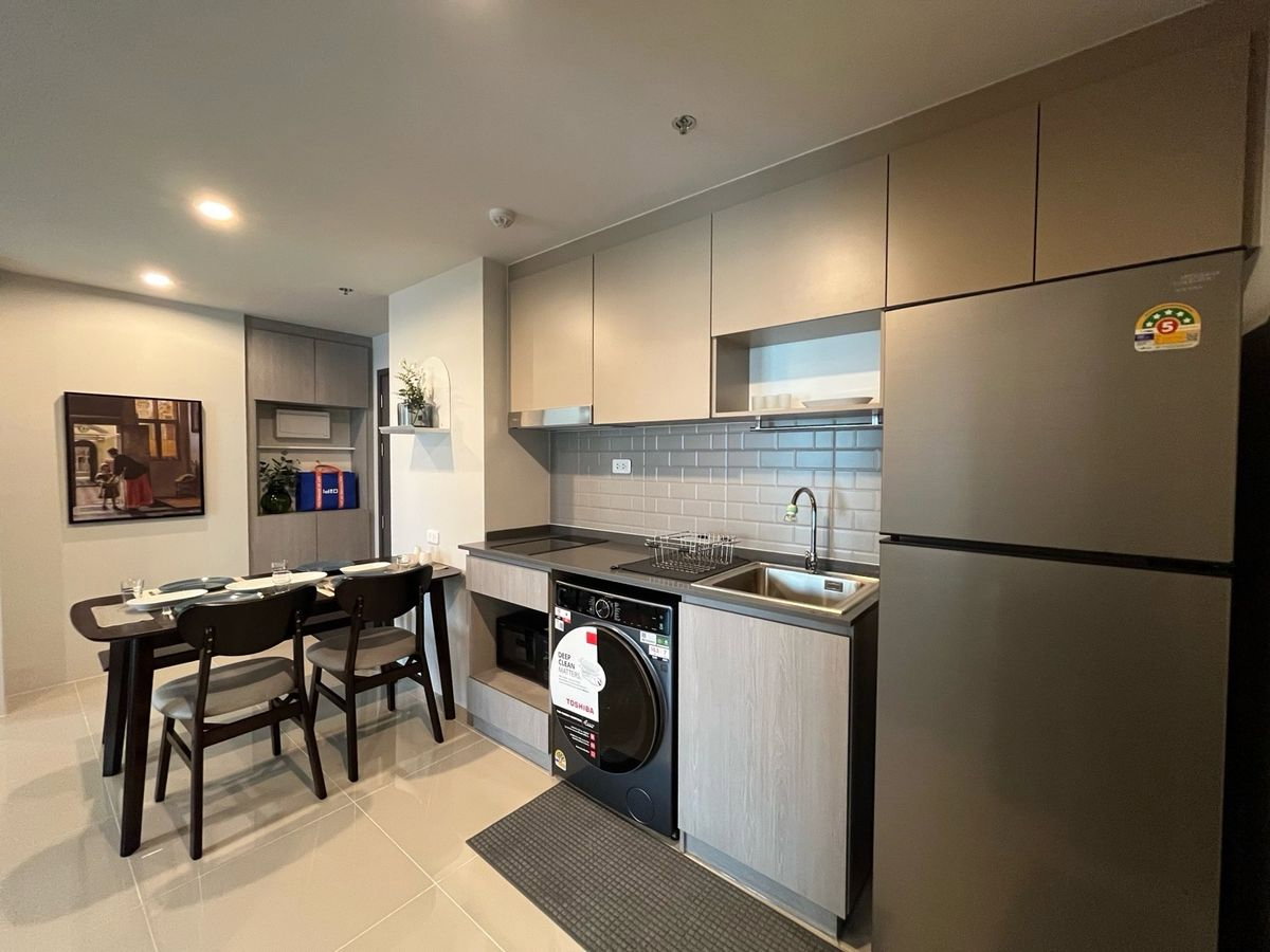 รูป ให้เช่าคอนโด ห้องใหม่🔥!! Ideo Ramkhamhaeng Lamsali | 2 ห้องนอน 53 ตร.ม. REF. 133CRB - รูปที่ 4/17