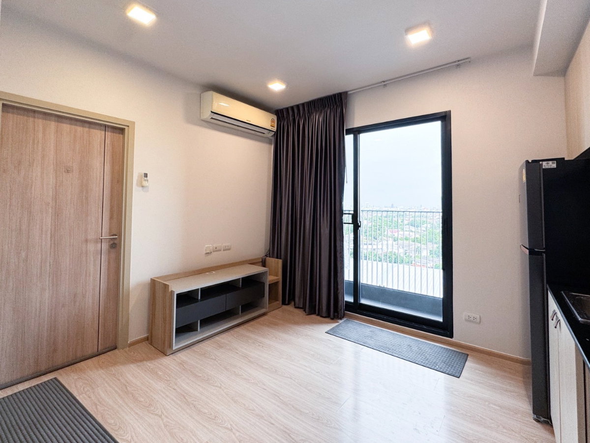 รูป ให้เช่า UNIO H Tiwanon  ** 13,000 บ./ด. **  ขนาด 34.37 ตร.ม.  1ห้องนอน 1ห้องน้ำ  ชั้น 11 - รูปที่ 1/5