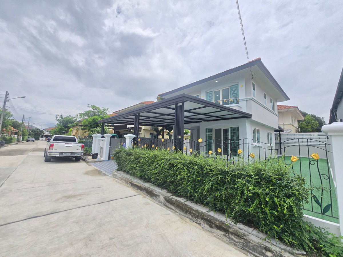 รูป บ้านเดี่ยวรีโนเวท สด ใหม่ ทำเลดี ต้นโครงการ ร่มรื่น กว้างขวาง ราคาถูก หมู่บ้าน ศุภาลัย การ์เด้นวิลล์ วงแหวน-ลำลูกกา คลอง 5 บึงคำพร้อย ลำลูกกา ปทุมธานี - รูปที่ 2/35