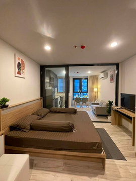 **XT Huaikhwang | 1 Bedroom วิวสวน ชั้น 9 🌳** คุณจะได้ 1 ห้องนอน ในห้วยขวางที่ **ของครบ อยู่สบายและได้วิวสวน**เพียง 17,000 บาท เท่านั้น